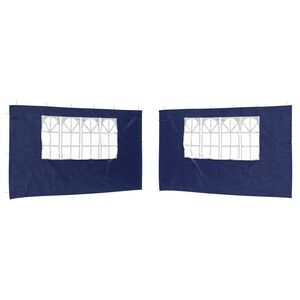 vidaXL Perete lateral pentru cort de petrecere 2 buc. 400 x 195 cm