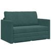 vidaXL Pat canapea Verde &icirc;nchis 124 x 71 x 78 cm Catifea