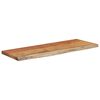 vidaXL Raft perete 50x20x2,5 cm dreptunghiular lemn acacia margine vie