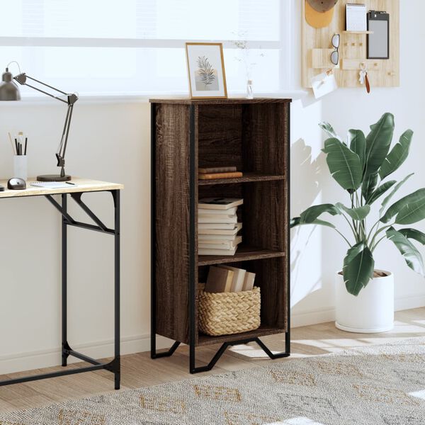 vidaXL Bibliotecă, stejar maro, 50x31x106 cm, lemn prelucrat