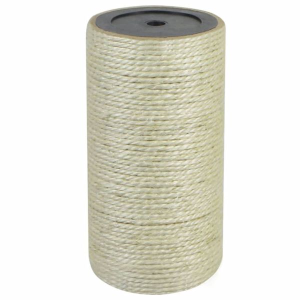 vidaXL Ansamblu de joacă pentru pisici 8x15 cm, 8 mm Bej