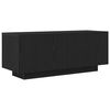 vidaXL Cabinet TV 100 x 35 x 40 cm Stejar Negru Lemn prelucrat