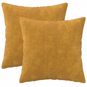 vidaXL Husă pentru pernă 2 pcs HEERLEN Galben 30 x 30 cm