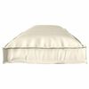vidaXL Set de perne pentru palet 2 pcs Crem 150 x 40 x 8 cm