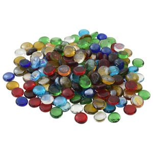 vidaXL Nugget din sticlă 17-19 mm Multicolour Sticlă
