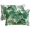 vidaXL Husă pentru pernă 2 buc. HOUTEN Model cu frunze 50 x 70 cm