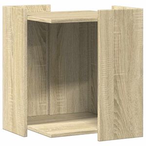 vidaXL Cutie pentru litiera pisici Stejar Sonoma 42 x 42 x 51 cm