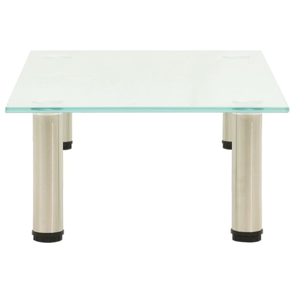 vidaXL Suport TV, mătuit, 60 x 35 x 17 cm, sticlă securizată