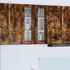 vidaXL Dulap suspendat Stejar fumuriu 60 x 31 x 80 cm Lemn compozit
