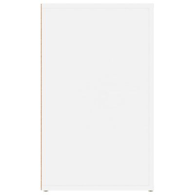 vidaXL Noptieră, alb, 50x36x60 cm, lemn compozit