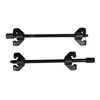 vidaXL Set comprimare cu cleme pentru arcuri auto, deschidere 90 mm - 370 mm