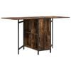 vidaXL Masă de dining 144 x 60 x 75 cm Lemn prelucrat Stejar fumuriu