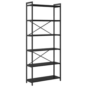 vidaXL Raft pentru cărți 80 x 30 x 189,5 cm Lemn prelucrat