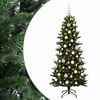 vidaXL Brad de Crăciun artificial cu glob 180 cm 300 LED-uri Alb cald