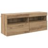 vidaXL Dulap TV de perete 100 x 30 x 40 cm Stejar Artizanal