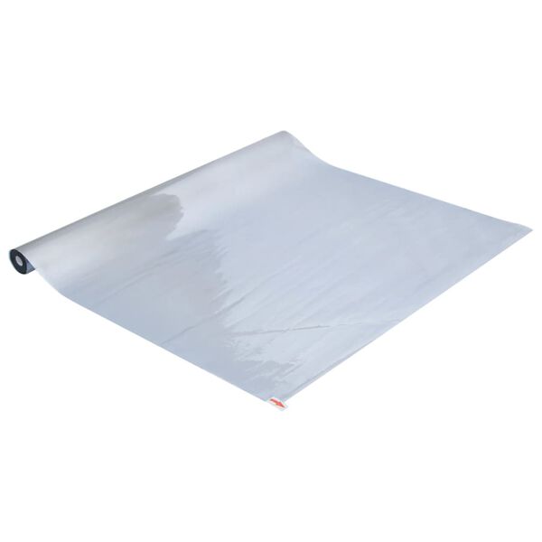 vidaXL Folie solară efect reflectorizant static argintiu 60x1000cm PVC