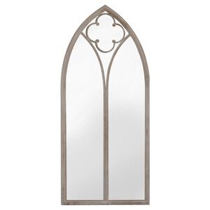 vidaXL Oglindă,nisip, 100x45 cm,fier, pentru utilizare &icirc;n interior