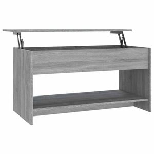 vidaXL Măsuță de cafea, gri sonoma, 102x50x52,5 cm, lemn prelucrat