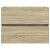 vidaXL Dulap de chiuvetă, stejar sonoma, 60 x 38,5 x 45 cm, PAL