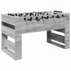 vidaXL Masă de Foosball Sonoma gri 146,5 x 74 x 85 cm Lemn prelucrat
