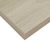 vidaXL Rafturi perete suspendate, 2 buc., stejar, 120x23,5x3,8 cm, MDF