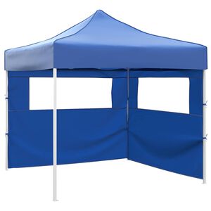 vidaXL Cort pentru Petreceri 291 x 291 x 315 cm albastru