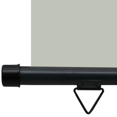 vidaXL Copertină laterală de balcon, gri, 170 x 250 cm