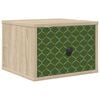 vidaXL Noptieră suspendată GELEEN Stejar Sonoma 36 x 33 x 25 cm