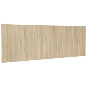 vidaXL Tăblie de pat,perete,stejar Sonoma,240x1,5x80 cm,lemn prelucrat