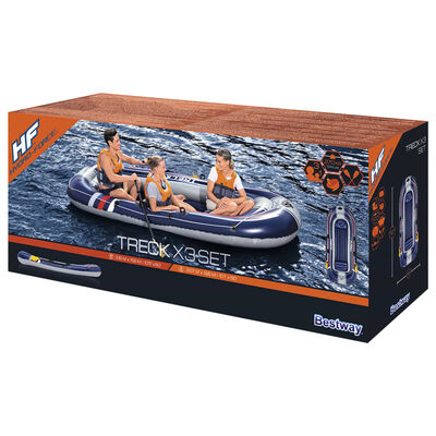 Bestway Barcă gonflabilă Hydro-Force Treck X3, 307x126 cm