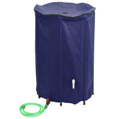 vidaXL Rezervor de apă cu robinet, pliabil, 1000 L, PVC
