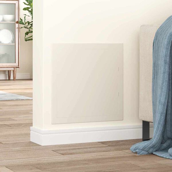 vidaXL Panouri de acces Alb 35 x 35 cm Plastic ABS