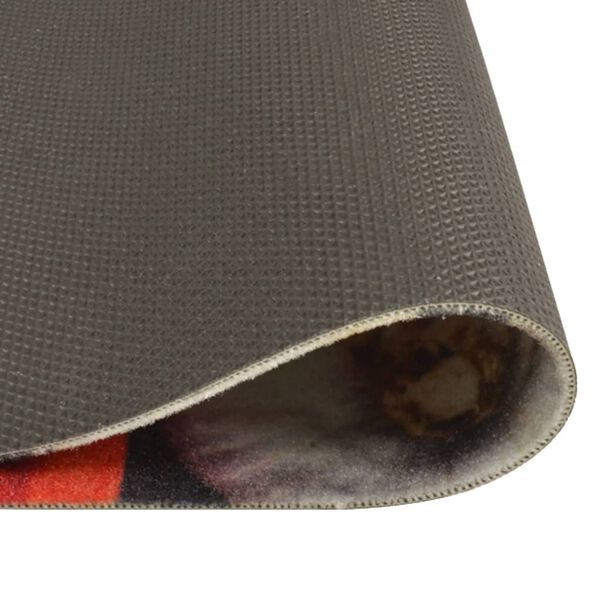 vidaXL Covor de bucătărie lavabil Wine & Dinner, 45x150 cm, catifea