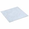 vidaXL Plăci de pardoseală autoadezive Marmură albă 30,5 x 30,5 cm