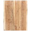 vidaXL Blat de masă, 60x(50-60)x3,8 cm, lemn masiv de acacia