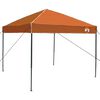 vidaXL Set Cort pentru Camping cu acoperiș 2 pcs Gri și Portocalie