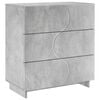 vidaXL Bufet Gri Beton 70 x 38 x 75 cm Lemn prelucrat