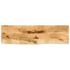 vidaXL Blat de masă margine naturală, 100x20x3,8 cm, lemn masiv mango