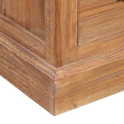 vidaXL Dulap lateral, 60 x 30 x 60 cm, lemn masiv de tec