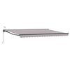 vidaXL Cort electric retractabil Gri deschis și antracit 4,5 &times; 3,5 m