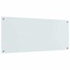 vidaXL Spate de bucătărie Alb 120 x 50 x 0.6 cm sticlă securizată