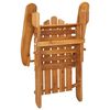 vidaXL Set mobilier de grădină Adirondack, 3 piese, lemn masiv acacia