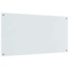 vidaXL Spate de bucătărie Alb 120 x 60 x 0.6 cm sticlă securizată