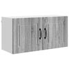 vidaXL Dulap de perete PORTO Gri Sonoma 80 x 31 x 40 cm Lemn prelucrat