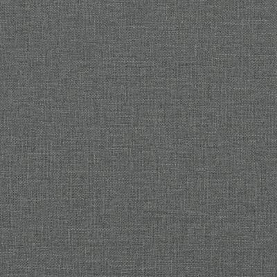 vidaXL Taburet, gri închis, 77x55x31 cm, material textil