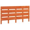vidaXL Tăblie cap Maro 140,5 x 3 x 80 cm Lemn de pin masiv