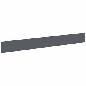 vidaXL Margine pentru gazon 10 buc. 100 x 12 cm Oțel Antracit