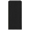 vidaXL Bufet Stejar Negru 79 x 38 x 80 cm Lemn compozit