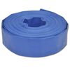 vidaXL Furtun plat, 50 m 3" PVC