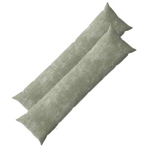 vidaXL Husă pentru pernă 2 buc. HEERLEN Verde 40 x 145 cm